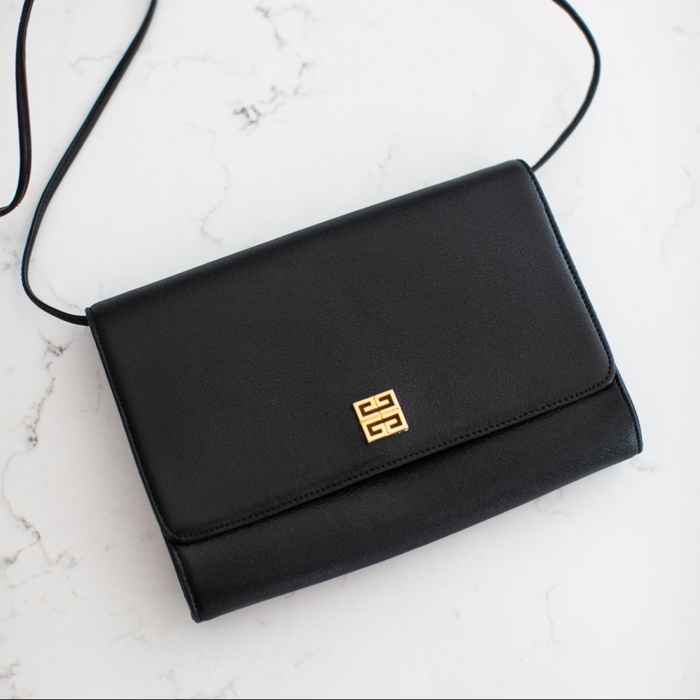 Givenchy Black Leather Purse
